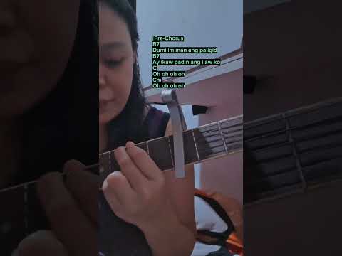 Uhaw Guitar Cover (Dilaw) #uhaw #dilawuhaw #cover #tiktok #ohohohochallenge #guitar