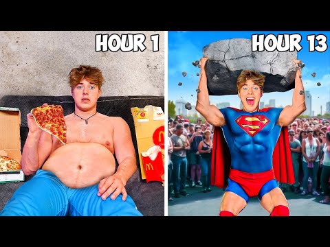 BECOMING A SUPERHERO FOR 24 HOURS!