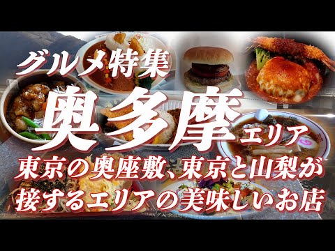 奥多摩グルメ特集 東京の奥座敷、東京と山梨が接するエリアの美味しいお店【旅グルメ】 #奥多摩 #奥多摩湖 #グルメ #ご当地グルメ