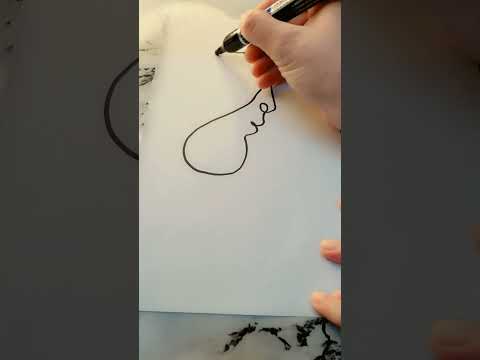 Line art drawing...... #drawing #art #satisfying