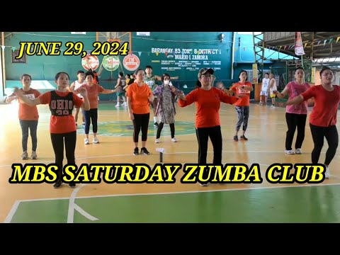 JUNE 29, 2024. MBS SATURDAY ZUMBA CLUB.