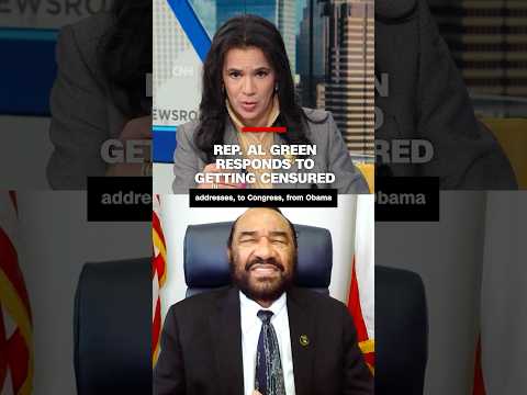 Rep. Al Green responds to getting censured