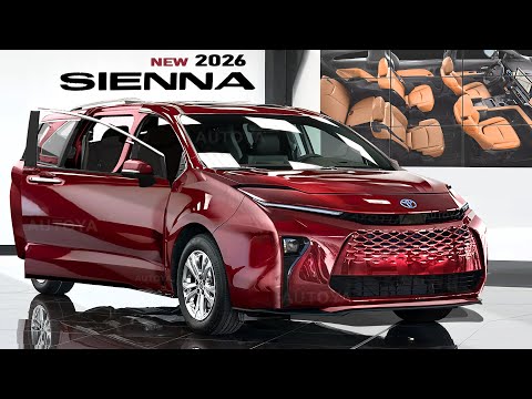 2026 Toyota Sienna - INTERIOR & Color Options Preview