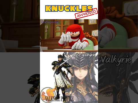 Knuckles rates waifus | Valkyrie Profile 1: Lenneth #waifu #valkyrie #playstation #ytshorts #shorts