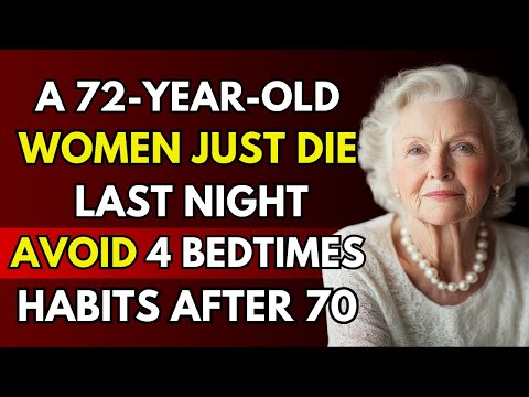 72 Year Old WoMan Died in His Sleep 4 Bedtime Habits You Must Avoid After 70! | Life Advice