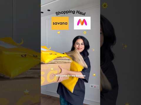 Savana & Myntra Shopping Haul🛍️#savana #myntra #myntrahaul #wintercollection #winterfashion #haul