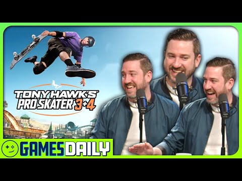 Tony Hawk’s Pro Skater 3+4 Reaction - Kinda Funny Games Daily 03.04.25