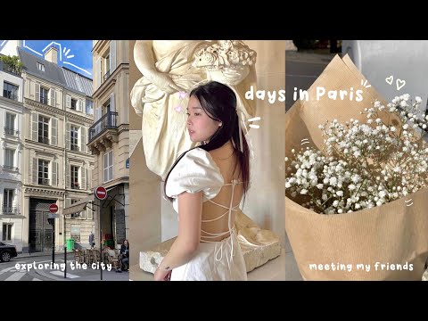 PARIS VLOG🍞: exploring the city, palace of versailles, friends etc..