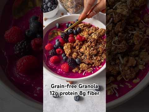 A granola that’s packed with nutrients 😌 #recipe #shortsfeed #healthy #granola