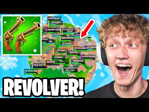 I Hosted A REVOLVER Only Tournament In OG Fortnite! (Broken)