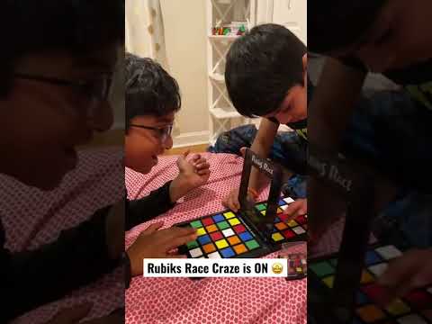 Rubiks Race Nonstop Fun 😇😇 #SummerHolidaysFun