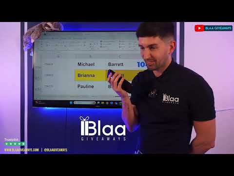 BLAA GIVEAWAYS | LIVE DRAW | 13th June 2024