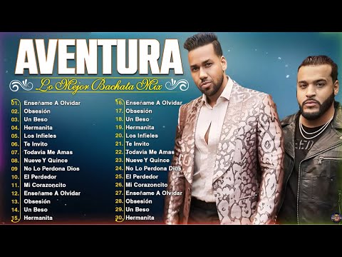 AVENTURA MIX 2024 🎙️ CANCIONES DE AVENTURA 💕 MIX BACHATAS 2024 | AVENTURA ALBUM COMPLETO