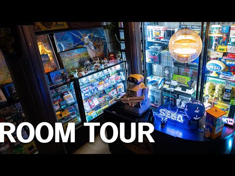 [Room tour] A retro game and arcade room! A man's hobby room renovated from a vacant house [gamer...