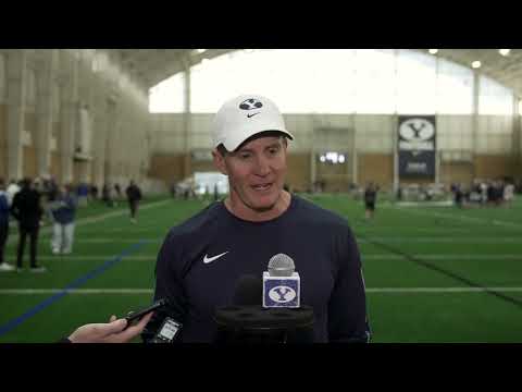 Jay Hill | BYU Football | Media Availability | Spring Practice | March 3, 2025