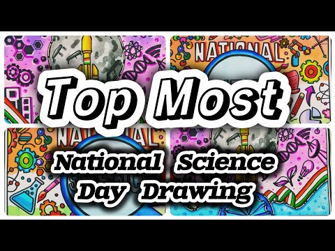 National Science Day Drawing/Science Day Poster/National technology day drawing#scienceproject