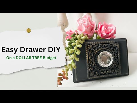 DIY Dollar Tree Hack: Transform a Drawer into a Stylish Planter