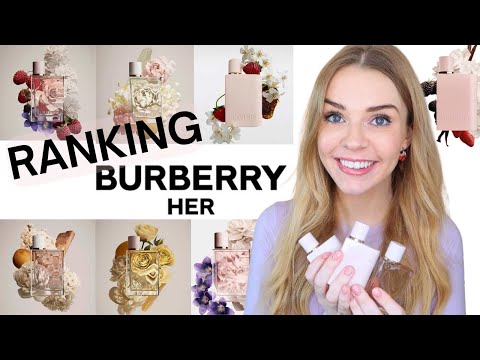 RANKING BURBERRY HER PERFUMES | INCLUDING NEW BURBERRY HER INTENSE FRAGRANCE REVIEW | Soki London