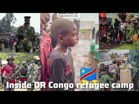 DR Congo country refugee camp will shock you.