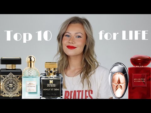 Top 10 Fragrances for LIFE | My FAVORITE, HOLY GRAIL Perfumes