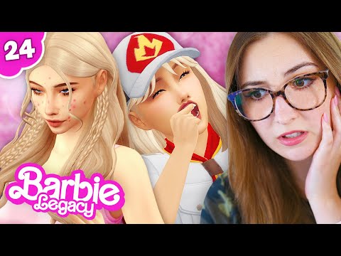 THE KIDS ARE GROWING UP 💖 Barbie Legacy #24 (The Sims 4)