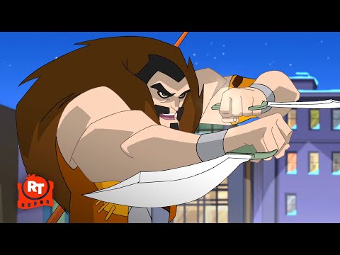 The Spectacular Spider-Man - Kraven Attacks Spider-Man! (S2E2) | Movieclips