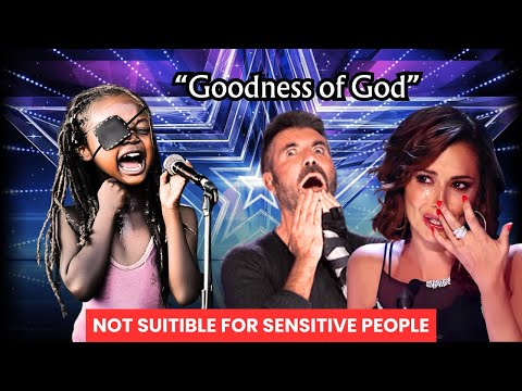 Blind girl STUNS TALENT with 'Goodness of God' song, Leaving judges SPEECHLESS (ai generated)