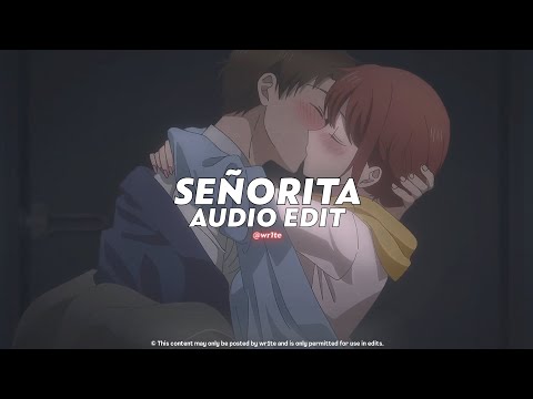 señorita (tiktok version) || shawn mendes & camila cabello [ edit audio ]