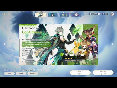 Someone Has Already Pull Alhaitham Banner Before Update | Genshin Impact