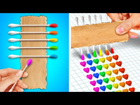 AMAZING DIY SCHOOL HACKS ✂️Easy Hacks and Crafts for a Fun Back to School Experience! by 123GO!