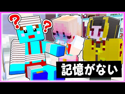 🌈起きたら記憶喪失になっていたけなたろうを救うマインクラフト 💦😢 【まいくら / マインクラフト】