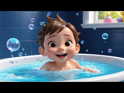 Splish, Splash, A Rainbow Bath | Fun Nursery Rhyme for Kids | Sing-Along Song