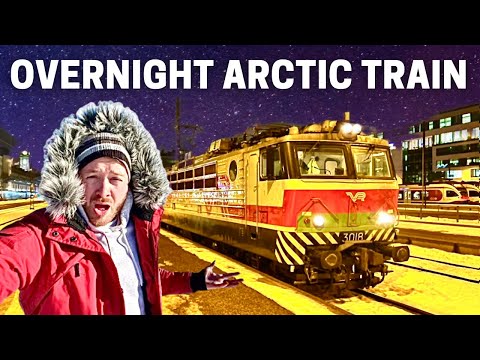 Overnight on Arctic Circle Sleeper Train - The Lapland Express