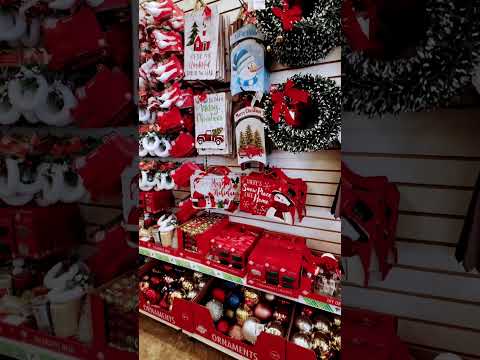 Christmas Decor on a budget? Check out what I found at Dollar Tree