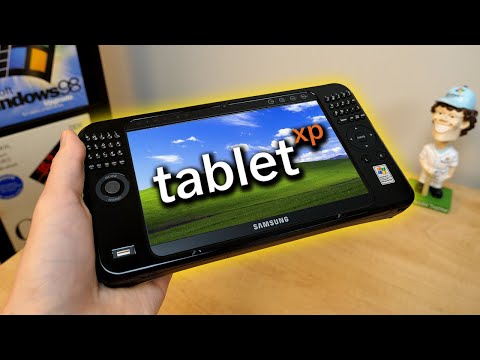 Samsung's Handheld Windows XP Tablet from 2007