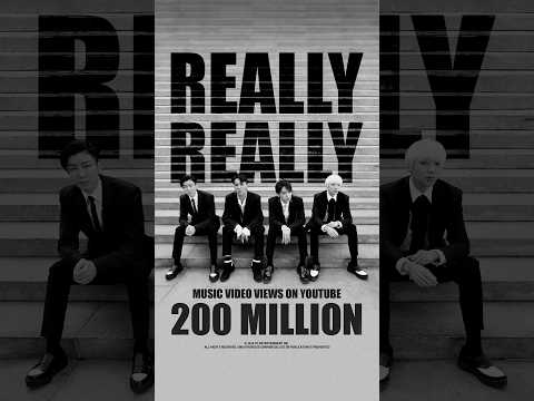 WINNER - 'REALLY REALLY' M/V HITS 200 MILLION VIEWS