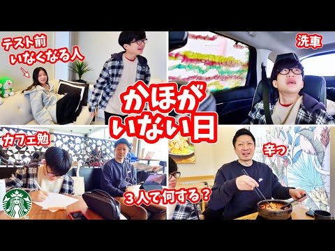 かほさんがいない⁉️せいパパママだけだとどうなる❓かほさんが最後にむちゃブリされる・・・