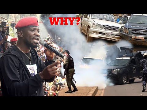 Bobi Wine alangilide olutabaalo ku byokwerinda bya Uganda #bobiwine #museveni #trending