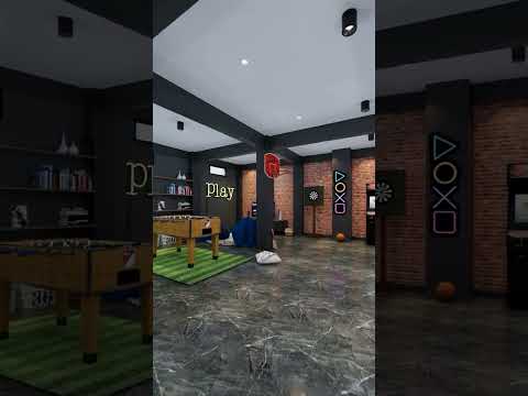 Best gaming room interior design #shortvideo #shorts #gaming #gamingroom