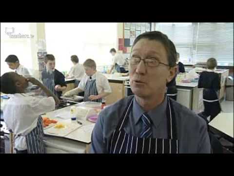 Teachers TV: Learning to Cook at Shenfield High