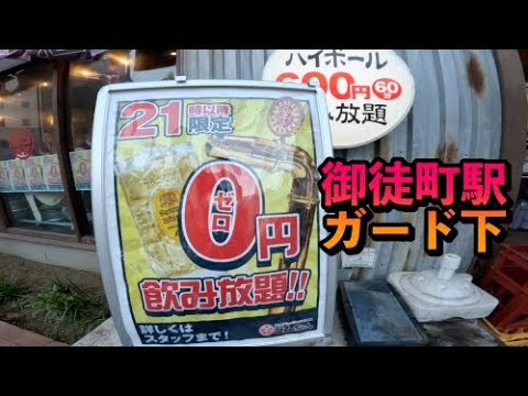 御徒町ガード下飲み屋街2024年11月29日