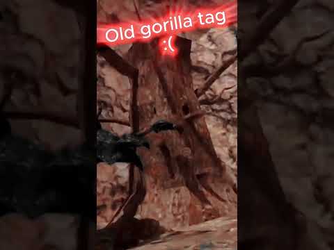 New vs Old Gorilla tag #youtubeshorts #gorillatag