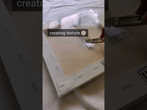 how to create texture in your art #canvaspainting #art #youtubeshorts #shorts