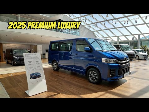 New Toyota Hiace Van 2025 Premium Luxury | Toyota Hiace Van You Don't Know