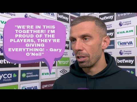 GARY O'NEIL: The players are still behind me, we'll keep fighting | Westham V Wolves 2-1 Reaction