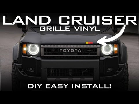 DIY 2024+ Land Cruiser Vinyl Grille Stripe