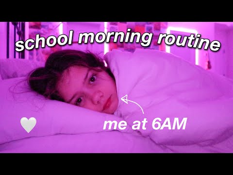 my REAL online school morning routine 2021