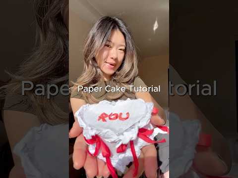 Paper cake tutorial #diy