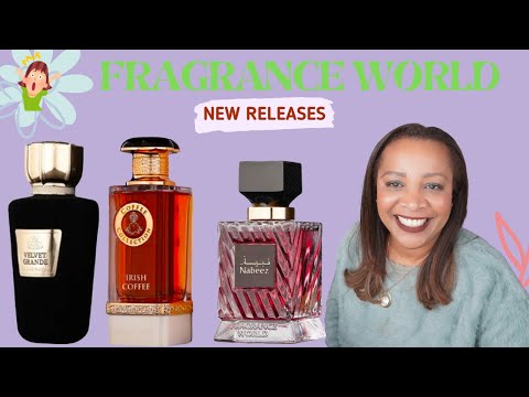 FRAGRANCE WORLD HAUL of NEW RELEASES I VELVET GRANDE & NABEEZ.  BEST GOURMAND COFFEE PERFUMES