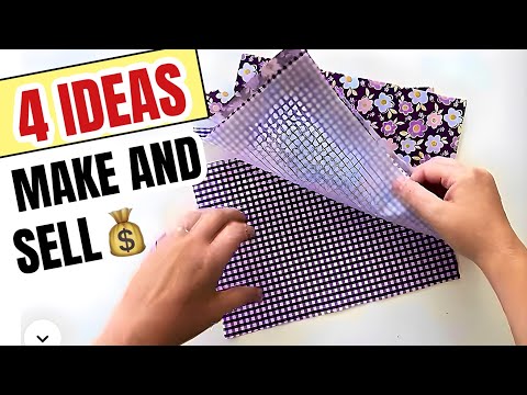 4 SEWING PROJECTS TO MAKE AND SELL TO MAKE IN UNDER 10 MINUTES